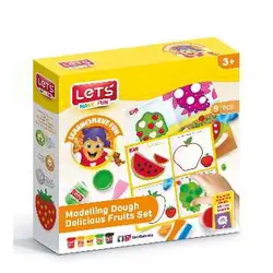 Lets Lezzetli Meyveler Matlı Oyun Hamuru 5x100 Gr. L9009