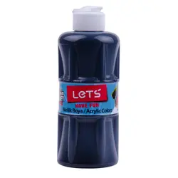 Lets Akrilik Boya 250 Ml Siyah L 5709