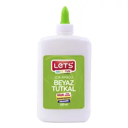 Lets Çok Amaçlı Beyaz Tutkal 100 ml. L10149