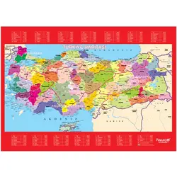 Türkiye Haritası Yapboz - Yumurcak Yayınları