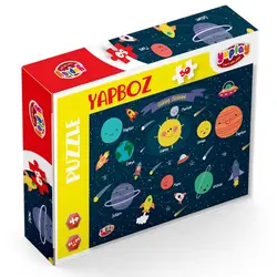 Kutulu Yapboz Güneş Sistemi 50 Parça Puzzle - Yumurcak Yayınları