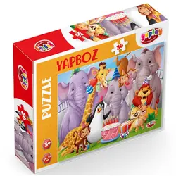 Kutulu Yapboz Hayvanat Bahçesi 36 Parça Puzzle - Yumurcak Yayınları