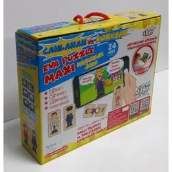 Maxi Konuşan Puzzle 2 Parçalı Meslekler - Akar Oyuncak