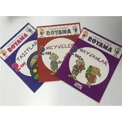 Itırcık İle Pıtırcık Boyama 2 Yaş 15 Kitap Set Güven Kitap Yayın