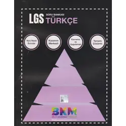 LGS Türkçe Soru Bankası Bilgi Kazanım Merkezi