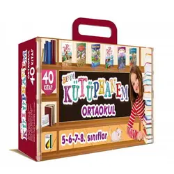 Benim Kütüphanem Ortaokul 5 6 7 8 Sınıflar 40 Kitap Set - Damla Yayınevi