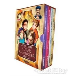 Süper Gazeteciler Serisi Seti (4 Kitap Takım) - Aytül Akal - Tudem Yayınları
