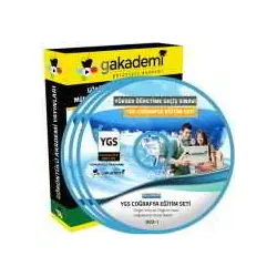 Görüntülü YGS Coğrafya Eğitim Seti 18 DVD