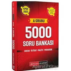 KPSS A Grubu 5000 Soru Bankası - Kolektif - Pegem Akademi Yayıncılık