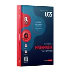 8. Sınıf LGS Tamamı Çözümlü Matematik Soru Bankası - Kolektif - Pegem Akademi Yayıncılık