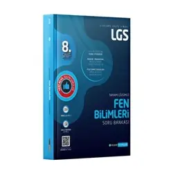 LGS Fen Bilimleri Tamamı Çözümlü Soru Bankası - Komisyon - Pegem Akademi Yayıncılık