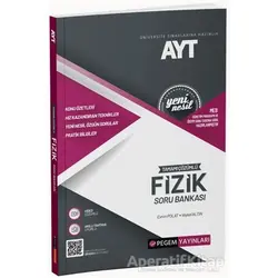 AYT Tamamı Çözümlü Fizik Soru Bankası - Evrim Polat - Pegem Akademi Yayıncılık