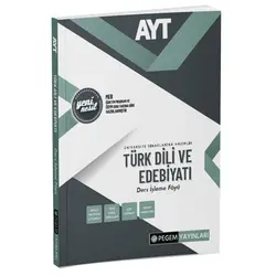 Pegem Akademi 2022 AYT Türk Dili Ve Edebiyatı Ders İşleme Föyü