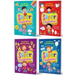Okul Öncesi Zeka Geliştiren Etkinlik Kitapları Seti (4 Kitap Takım)