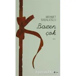 Bazen Çok - Mehmet Babalıoğlu - Şule Yayınları