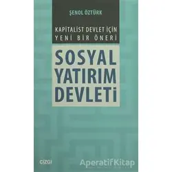 Sosyal Yatırım Devleti - Şenol Öztürk - Çizgi Kitabevi Yayınları