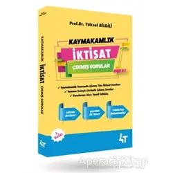 Kaymakamlık İktisat Çıkmış Sorular - Yüksel Bilgili - 4T Yayınları