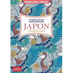 Yetişkinler için Yaratıcı Boyama Japon Desenleri - Libros Yayınları
