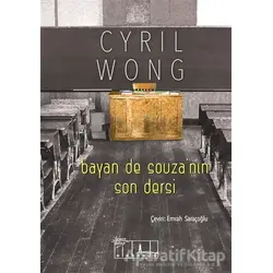 Bayan de Souzanın Son Dersi - Cyril Wong - Alabanda Yayınları