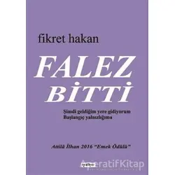 Falez Bitti - Fikret Hakan - Neziher Yayınları
