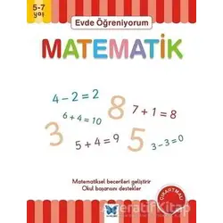 Evde Öğreniyorum - Matematik - Peter Patilla - Mavi Kelebek Yayınları