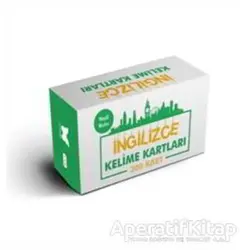 İngilizce Kelime Kartları (Yeşil Kutu) - Kolektif - Mavi Kelebek Yayınları