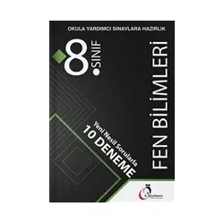 8.Sınıf Fen Bilimleri Yeni Nesil Sorularla 10 Deneme Öğretmen Yayınevi