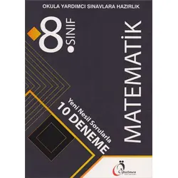 8.Sınıf Matematik Yeni Nesil Sorularla 10 Deneme Öğretmen Yayınevi