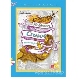 Robinson Crusoe - İkaros Çocuk Klasikleri (İki Farklı Renkte) - Daniel Defoe - İkaros Yayınları