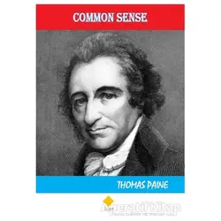 Common Sense - Thomas Paine - Duvar Kitabevi