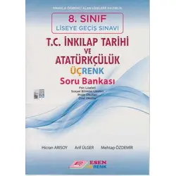 Esen 8.Sınıf İnkılap Tarihi Üçrenk Soru Bankası