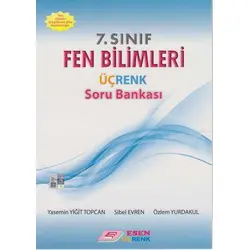 Esen 7.Sınıf Fen Bilimleri Üçrenk Soru Bankası