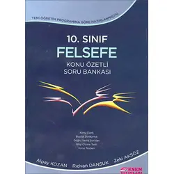 Esen 10.Sınıf Felsefe Konu Özetli Soru Bankası