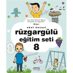 Rüzgargülü Eğitim Seti 8 (36 Ay+) - Fatih Kaynar - Çamlıca Basım Yayın