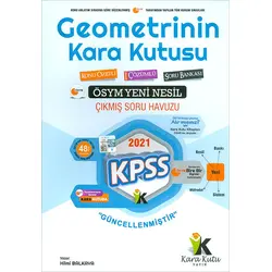 İnformal 2021 KPSS Geometrinin Kara Kutusu Tamamı Çözümlü Soru Bankası