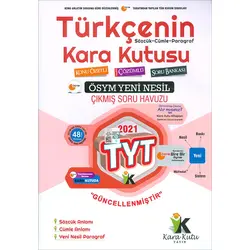 İnformal 2021 TYT Türkçenin Karakutusu Anlam Bilgisi Konu Özetli Soru Bankası 1. Cilt