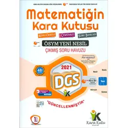 İnformal 2021 DGS Matematiğin Kara Kutusu Konu Özetli Tamamı Çözümlü Soru Bankası 1. Cilt