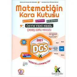 İnformal 2021 DGS Matematiğin Kara Kutusu Konu Özetli Tamamı Çözümlü Soru Bankası 2. Cilt