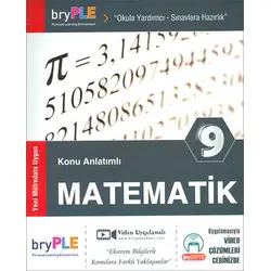 Birey PLE 9.Sınıf Matematik Konu Anlatımlı