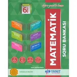 6.Sınıf Matematik Soru Bankası Yanıt Yayınları
