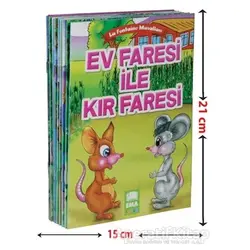La Fontaine Masalları (10 Kitap+Soru Kitapçığı) - Jean de la Fontaine - Ema Kitap