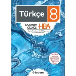 Tudem 8.Sınıf Türkçe Kazanım Odaklı HBA