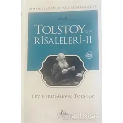 Tolstoyun Risaleleri 2 - Lev Nikolayeviç Tolstoy - Cağaloğlu Yayınevi