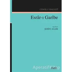 Esrar-ı Garibe - Cemal-i Halveti - Kitabevi Yayınları