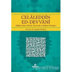 Celaleddin Ed-Devvani - Mustafa Akman - Ensar Neşriyat