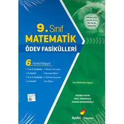 9.Sınıf Matematik Ödev Fasikülleri Aydın Yayınları