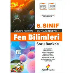 6.Sınıf Fen Bilimleri Soru Bankası Aydın Yayınları