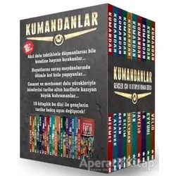 Kumandanlar Seti (10 Kitap Takım Kutulu) - Yiğit Recep Efe - Acayip Kitaplar