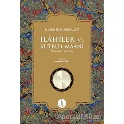 İlahiler ve Kutbül - Maani - Elmalılı Sinan Ümmi Halveti - H Yayınları