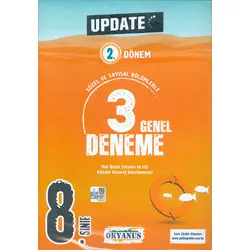 8. Sınıf Update 2. Dönem 3 Genel Deneme Okyanus Yayınları